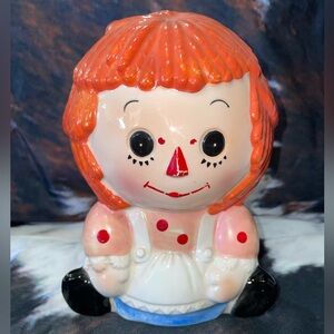 1960s Raggedy Ann planter